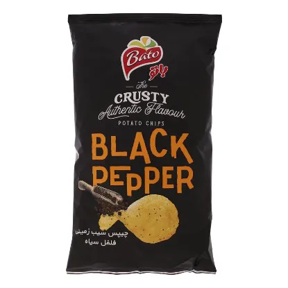 تصویر  چیپس با طعم فلفل سیاه